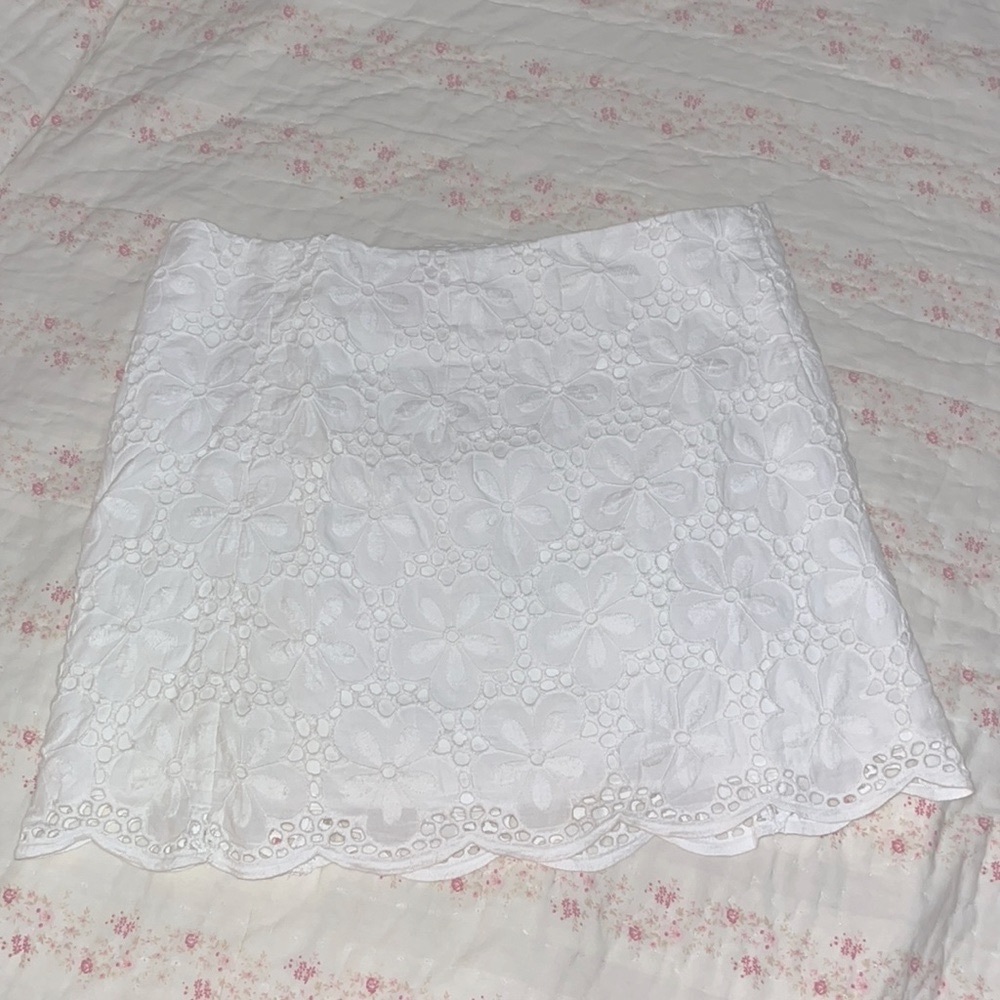 Lilly Pulitzer Tate skirt white size 2